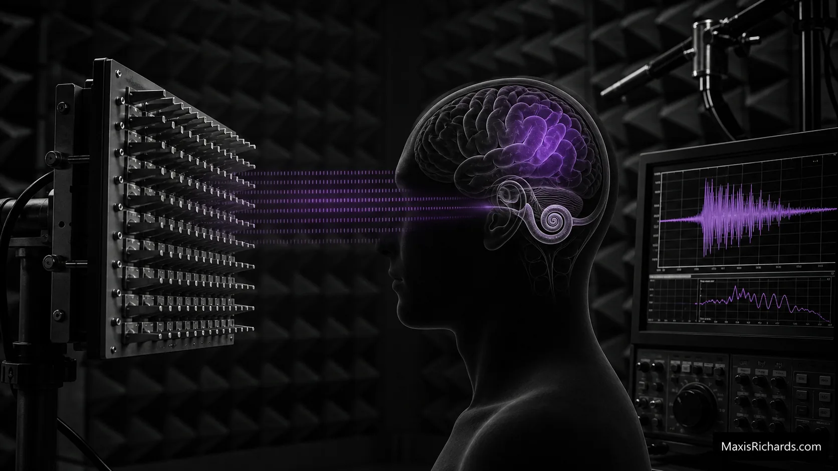 Patent research on microwave hearing, V2K, and radio-frequency auditory effects